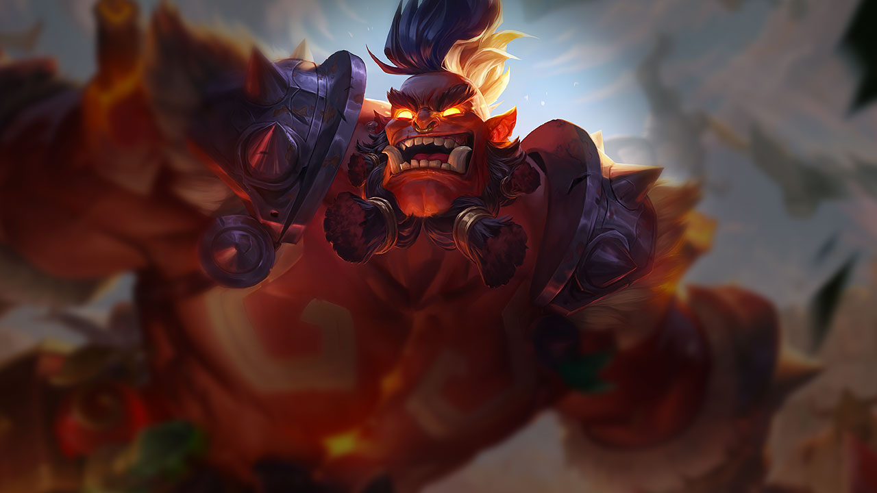 Splash-Art von Zorngeborener Mundo Dr. Mundo