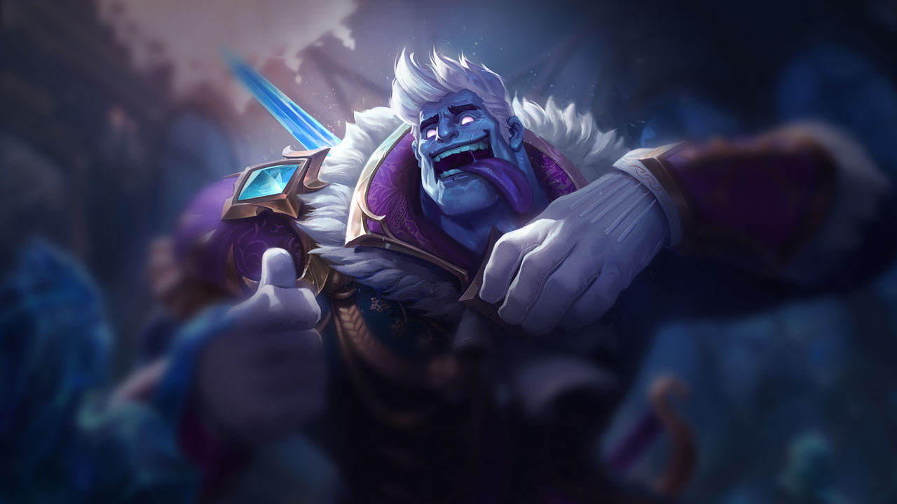 Splash-Art von Frostprinz Mundo Dr. Mundo