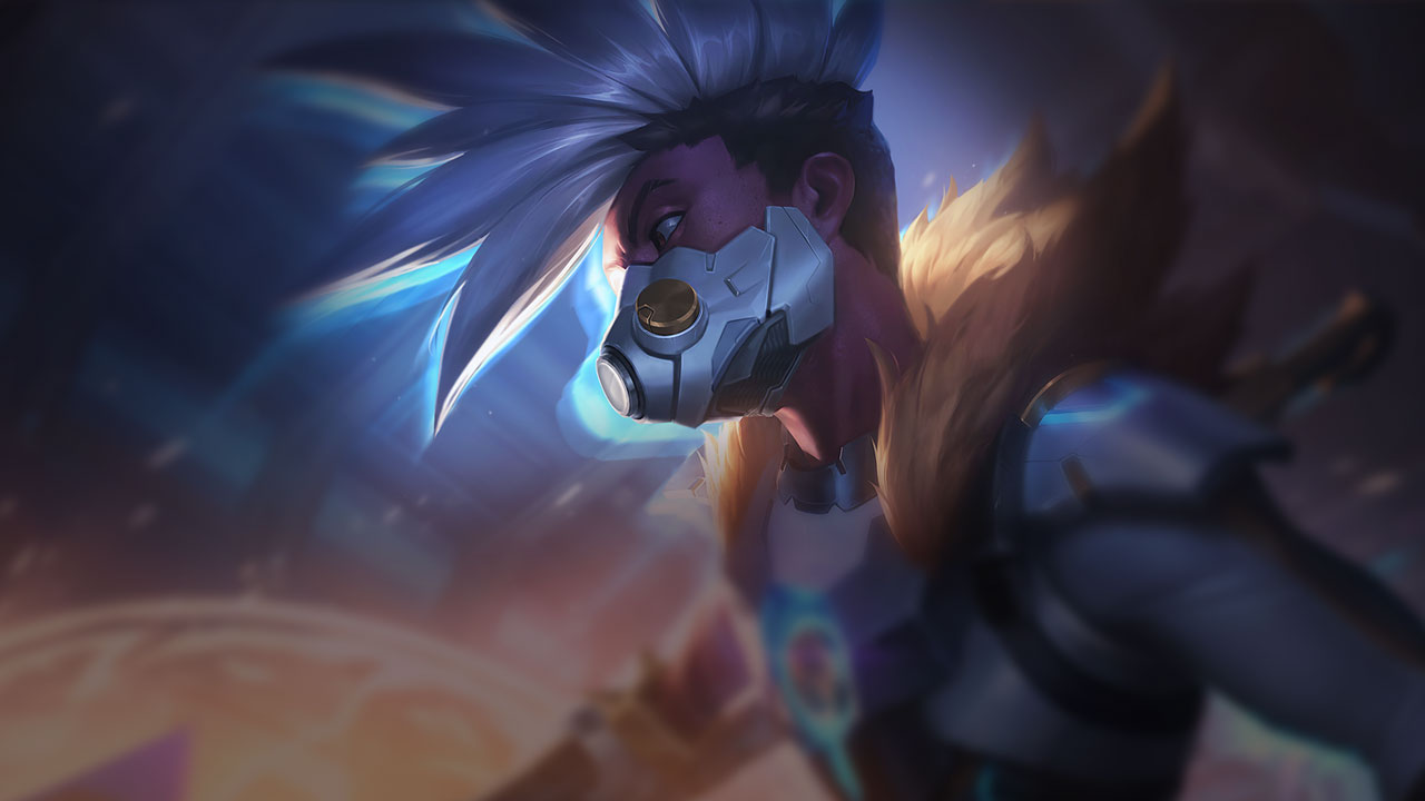 Splash-Art von Pulsfeuer-Ekko