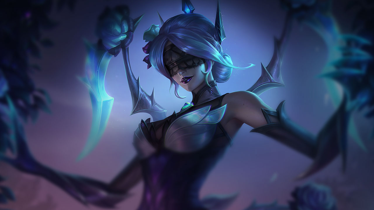 Splash-Art von Verblühte Rose Elise