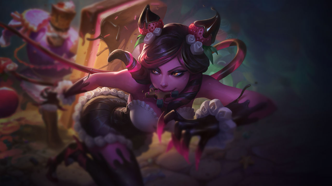 Splash-Art von Zuckerschock-Evelynn