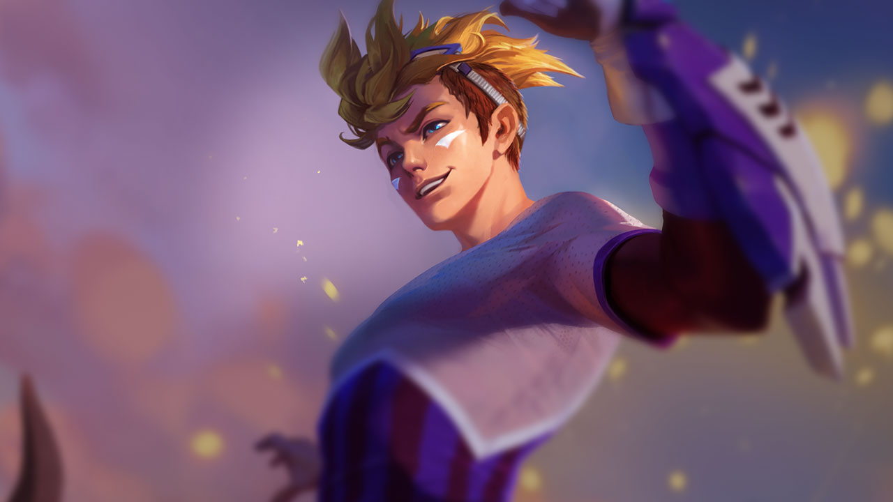 Splash-Art von Stürmer-Ezreal