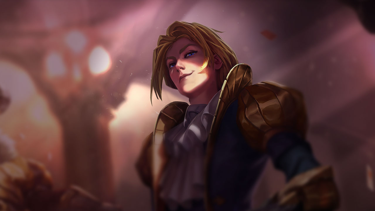 Splash-Art von Pik-Ass-Ezreal