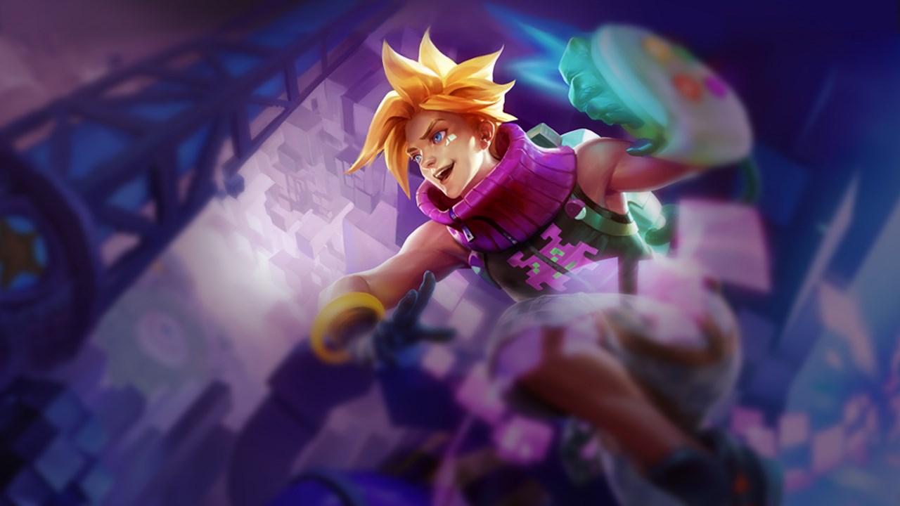 Splash-Art von Arcade-Ezreal
