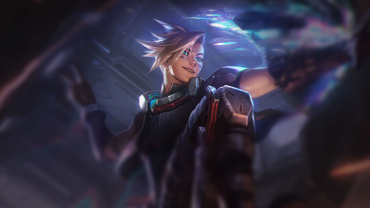 Splash-Art von PsyOps-Ezreal