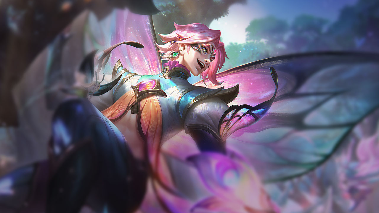 Splash-Art von Feenhof-Ezreal