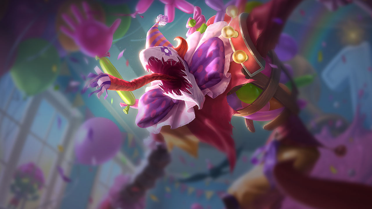 Splash-Art von Überraschungsparty-Fiddlesticks
