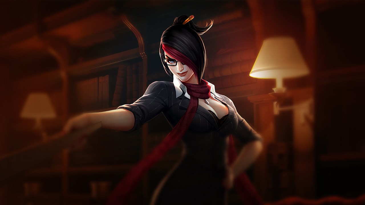 Splash-Art von Direktorin Fiora