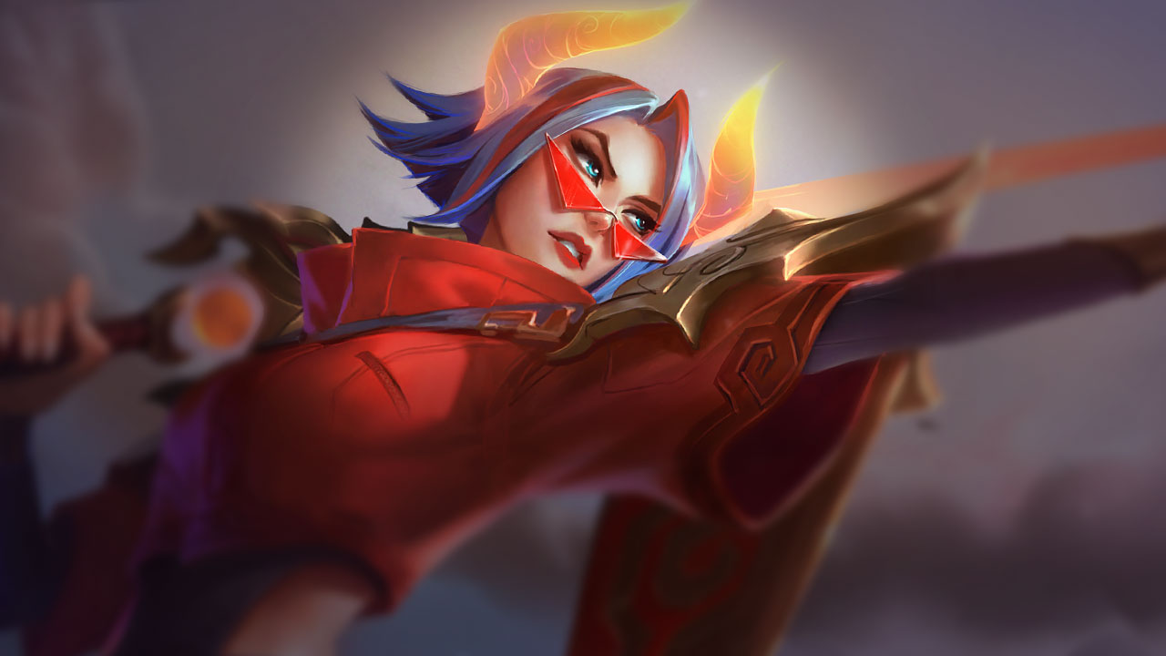 Splash-Art von Mondzodiak-Fiora