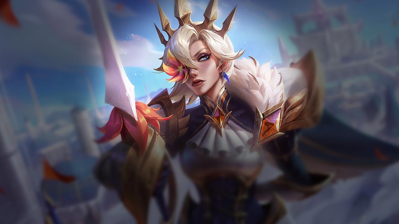 Splash-Art von Kriegerkönigin Fiora