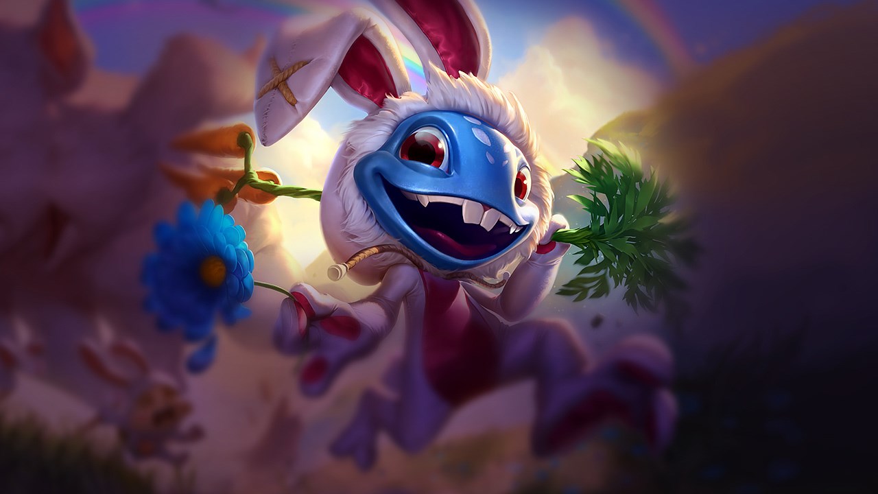 Splash-Art von Plüschhäschen-Fizz