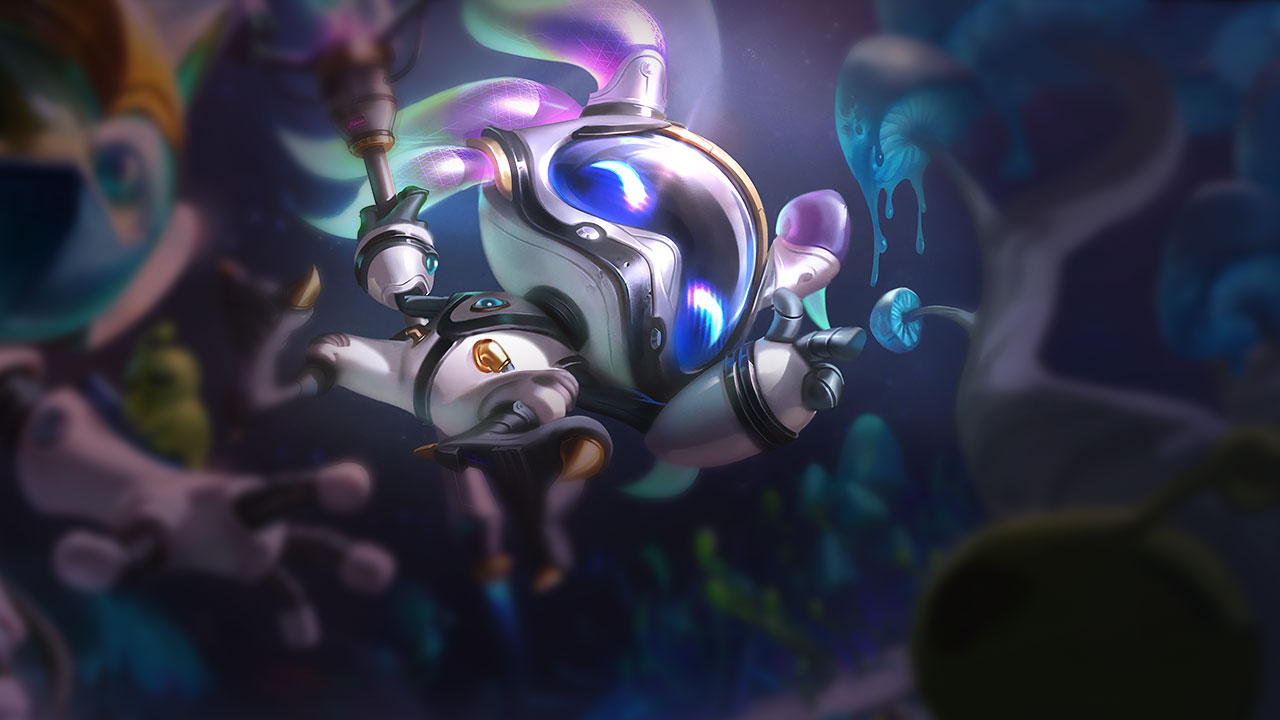 Splash-Art von Astronauten-Fizz