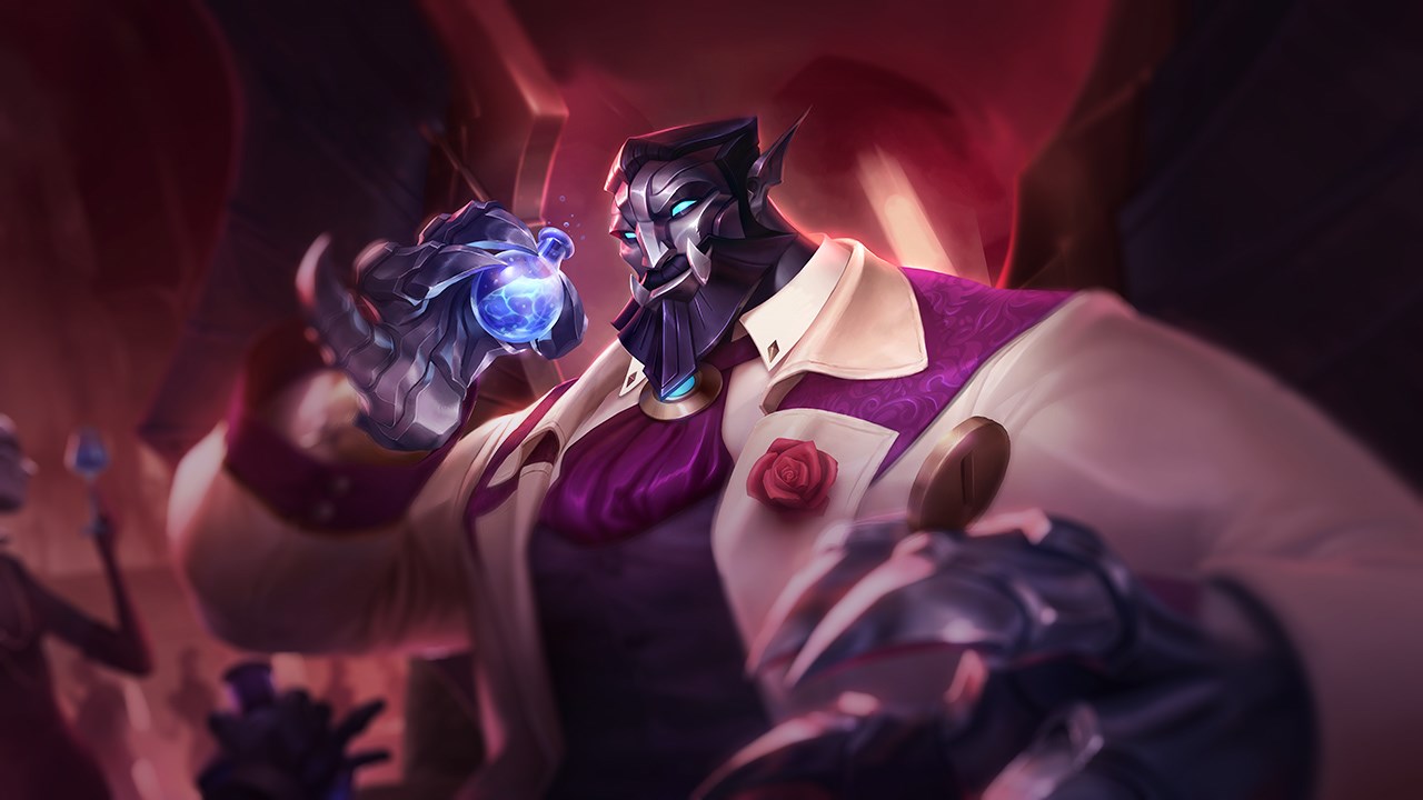 Splash-Art von Charmeur-Galio