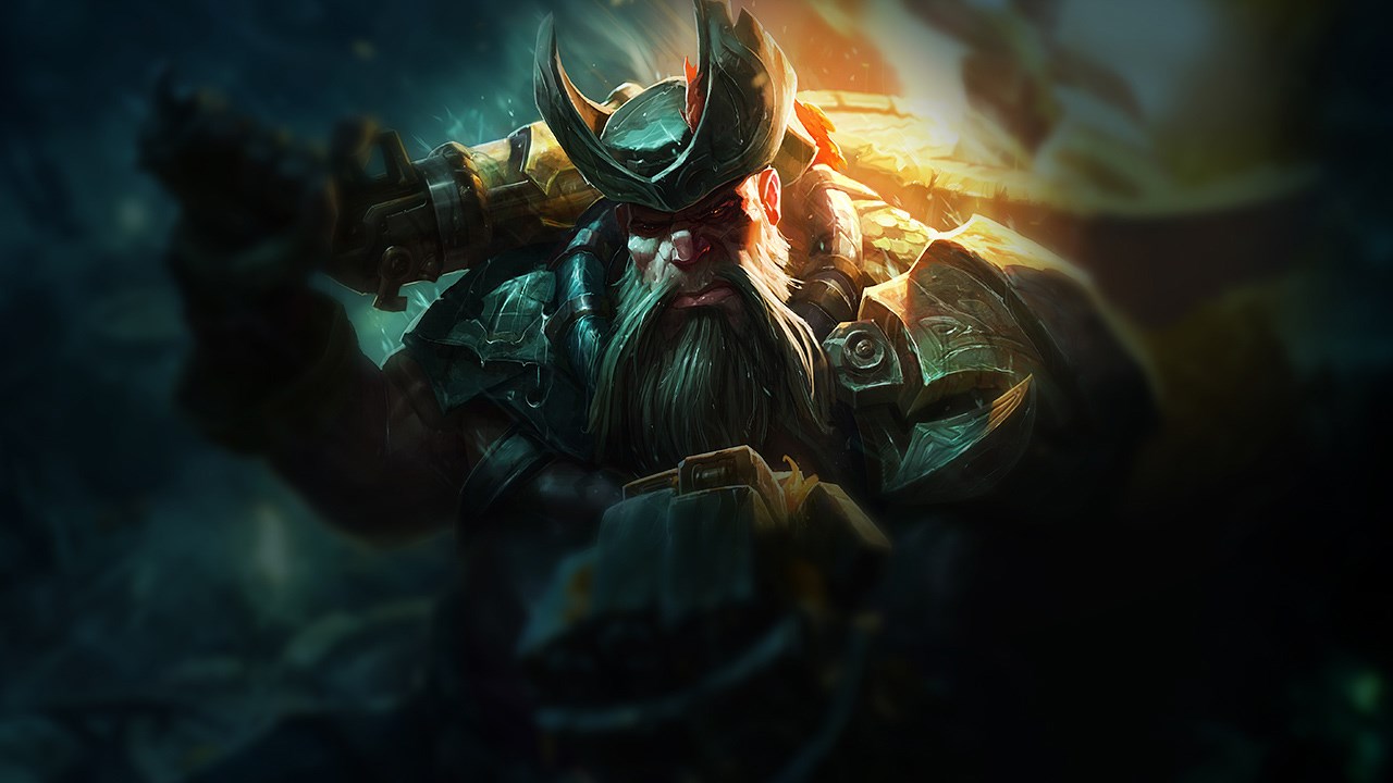 Splash-Art von Gangplank