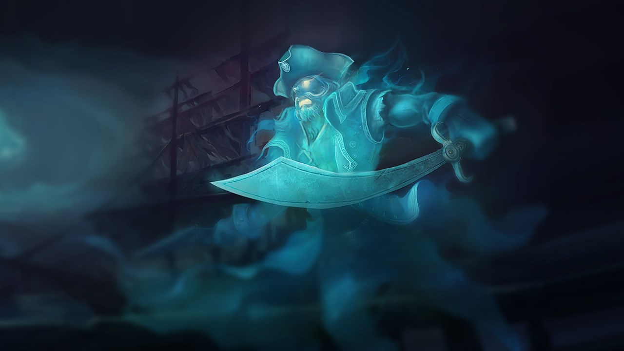 Splash-Art von Schauriger Gangplank