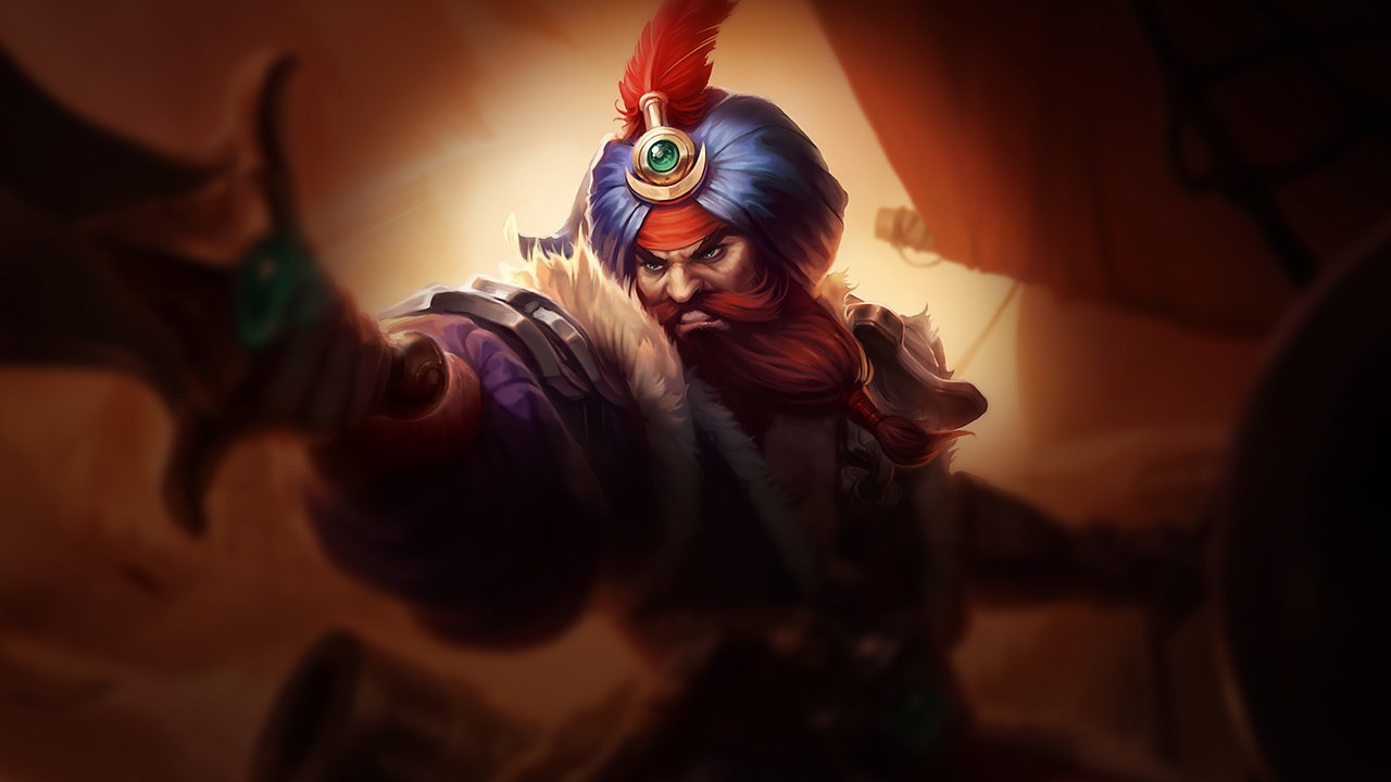 Splash-Art von Sultan Gangplank