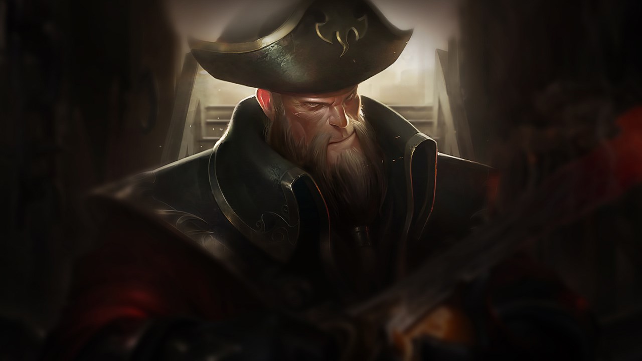 Splash-Art von Käpt'n Gangplank