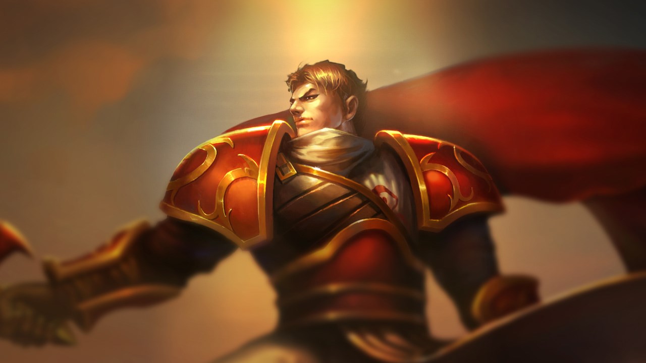 Splash-Art von Blutroter Garen