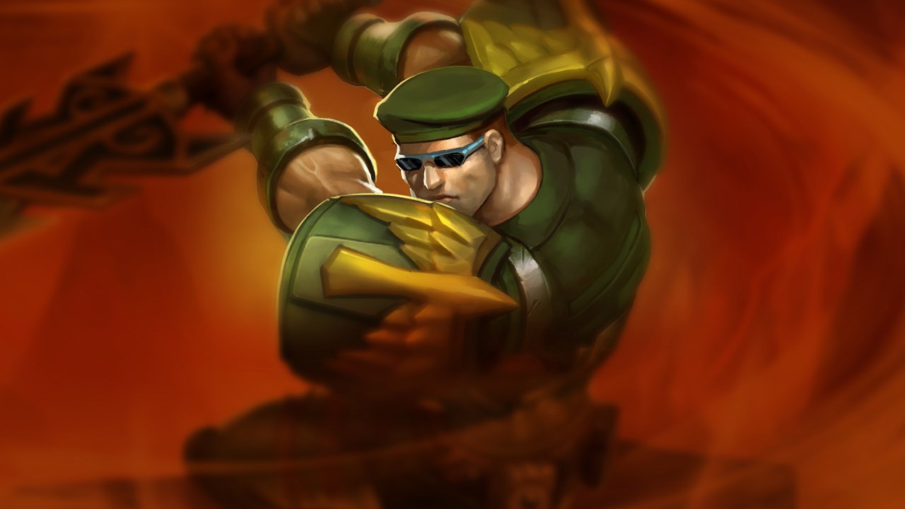 Splash-Art von Kommando-Garen