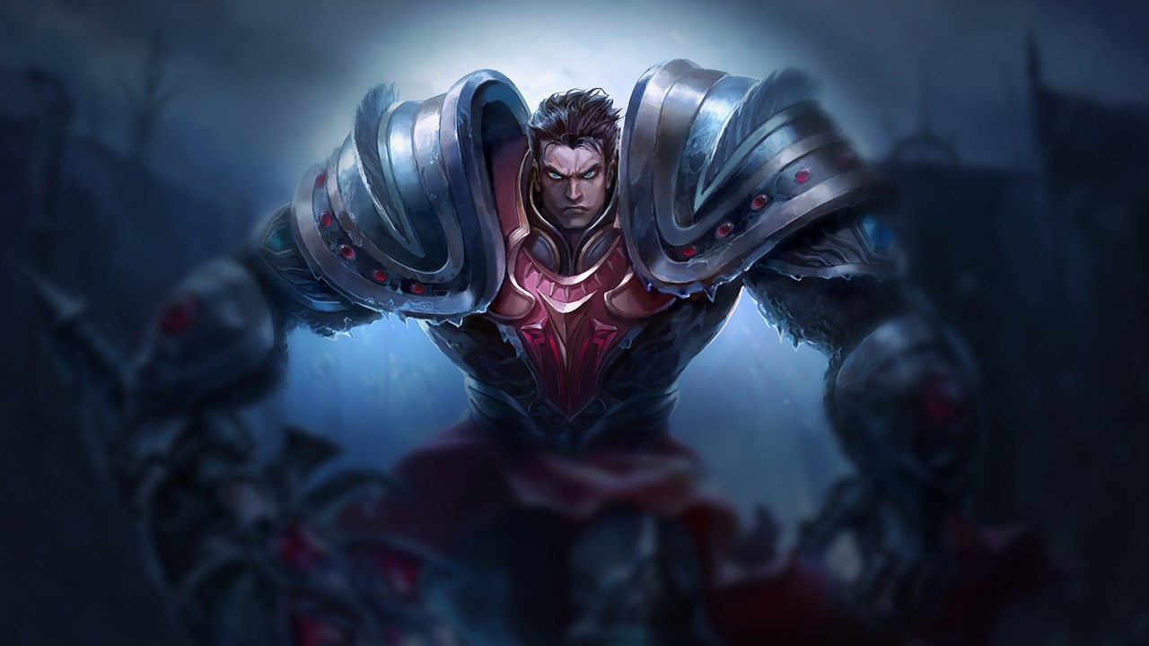 Splash-Art von Schreckensritter Garen