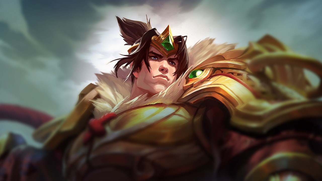Splash-Art von Kriegsherr Garen