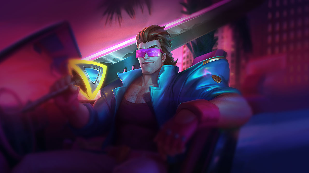 Splash-Art von Demacia Vice Garen