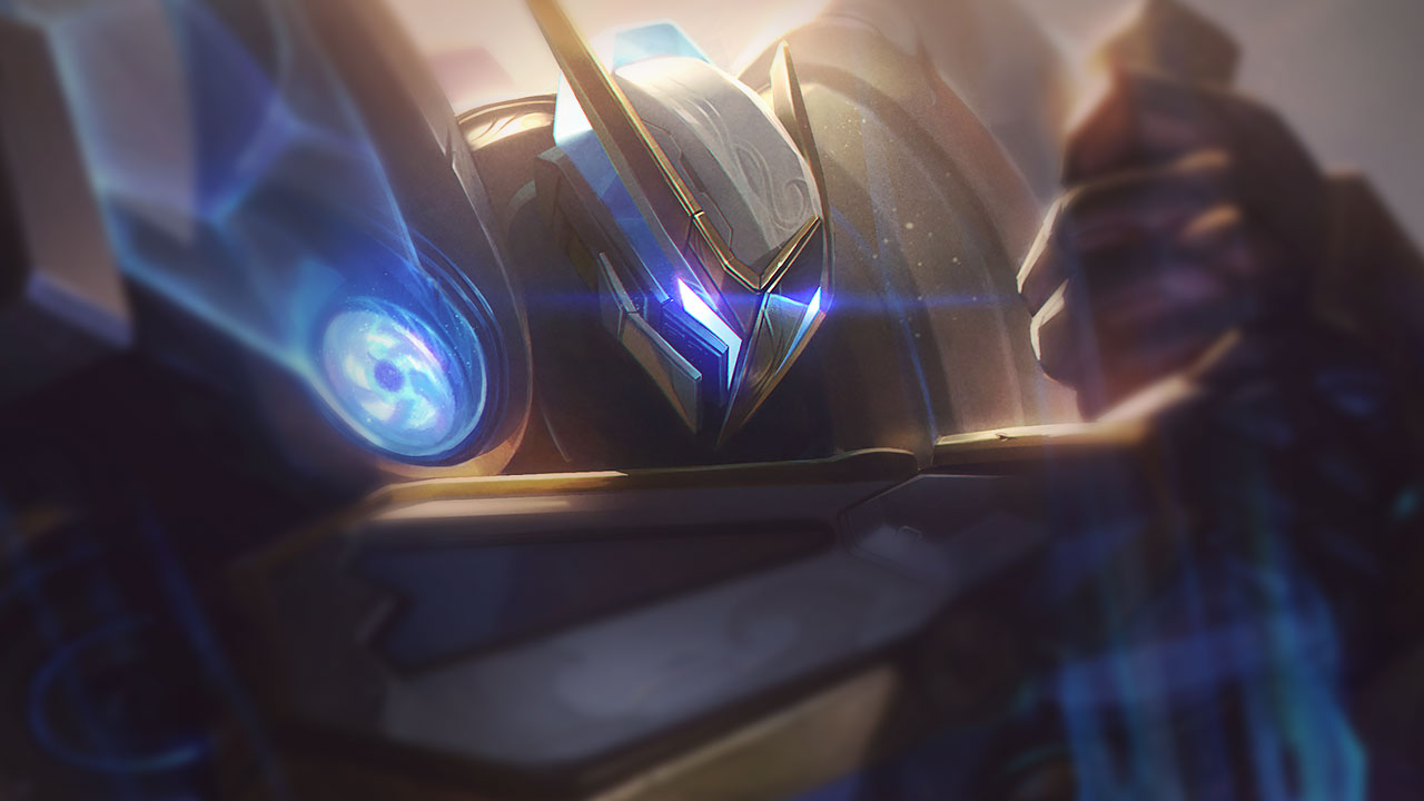 Splash-Art von Mechapilot Garen
