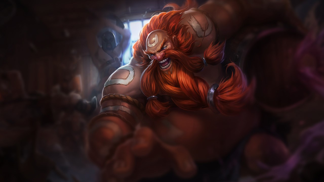 Splash-Art von Gragas