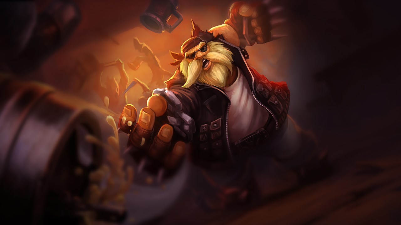Splash-Art von Vandalen-Gragas