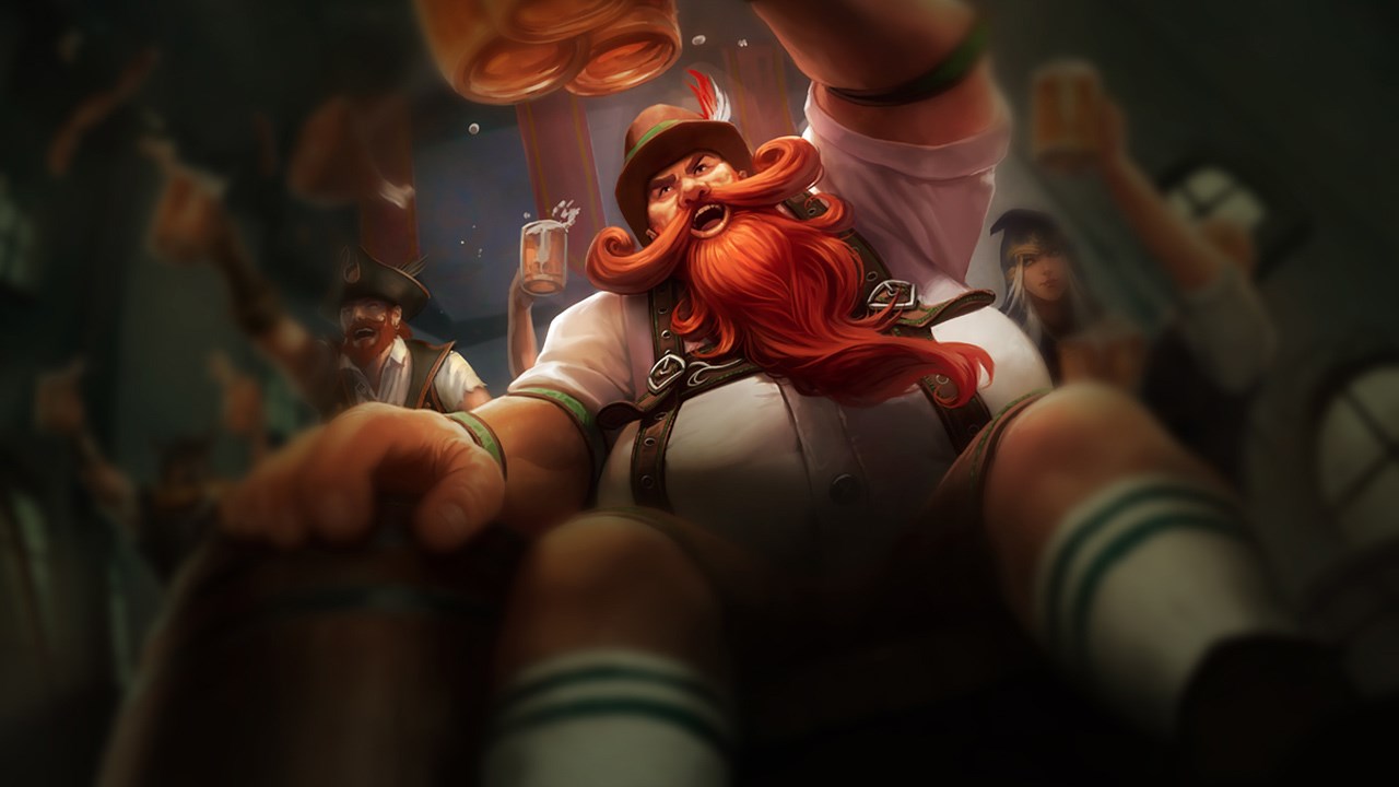 Splash-Art von Oktoberfest-Gragas