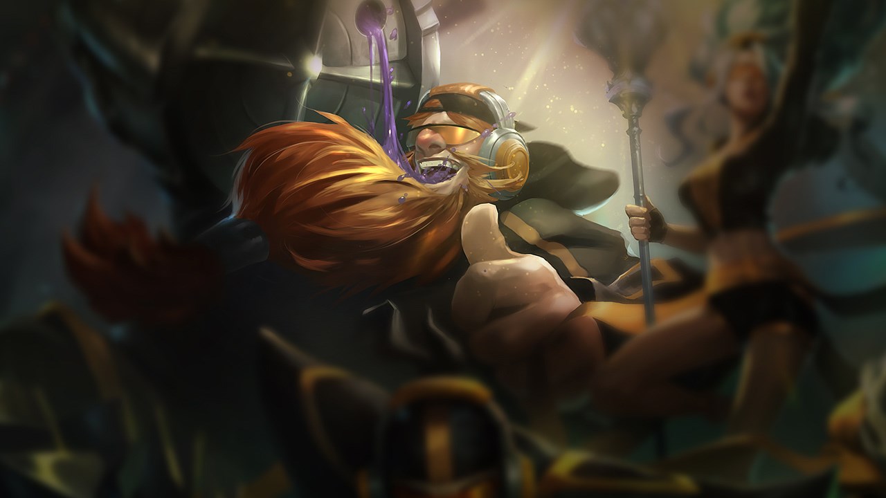 Splash-Art von Fnatic-Gragas