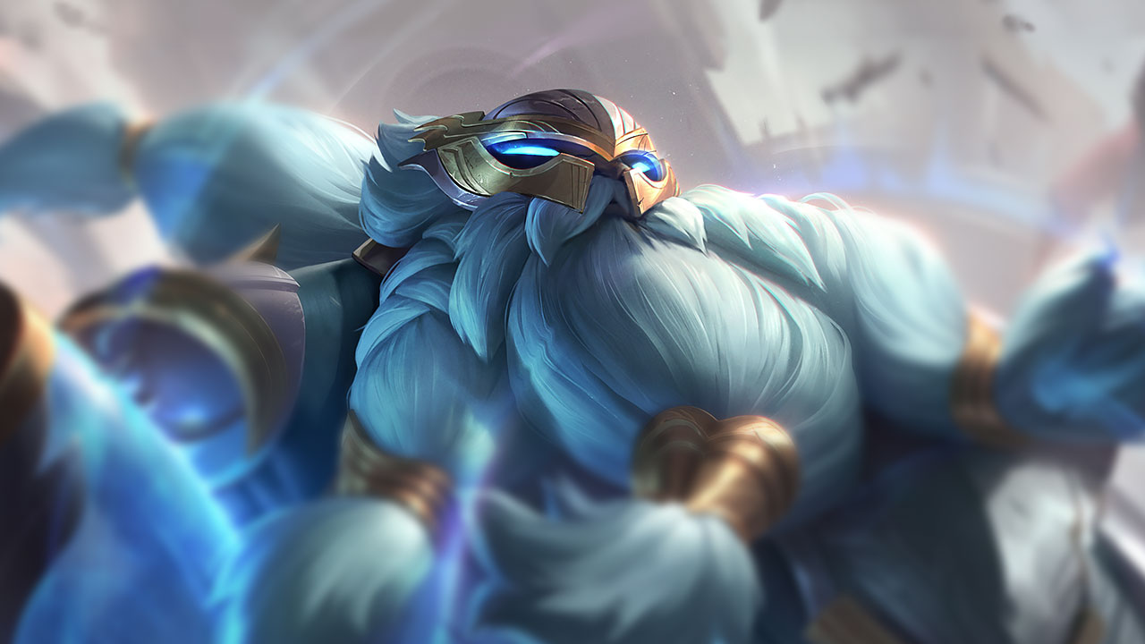 Splash-Art von Bewahrer Gragas