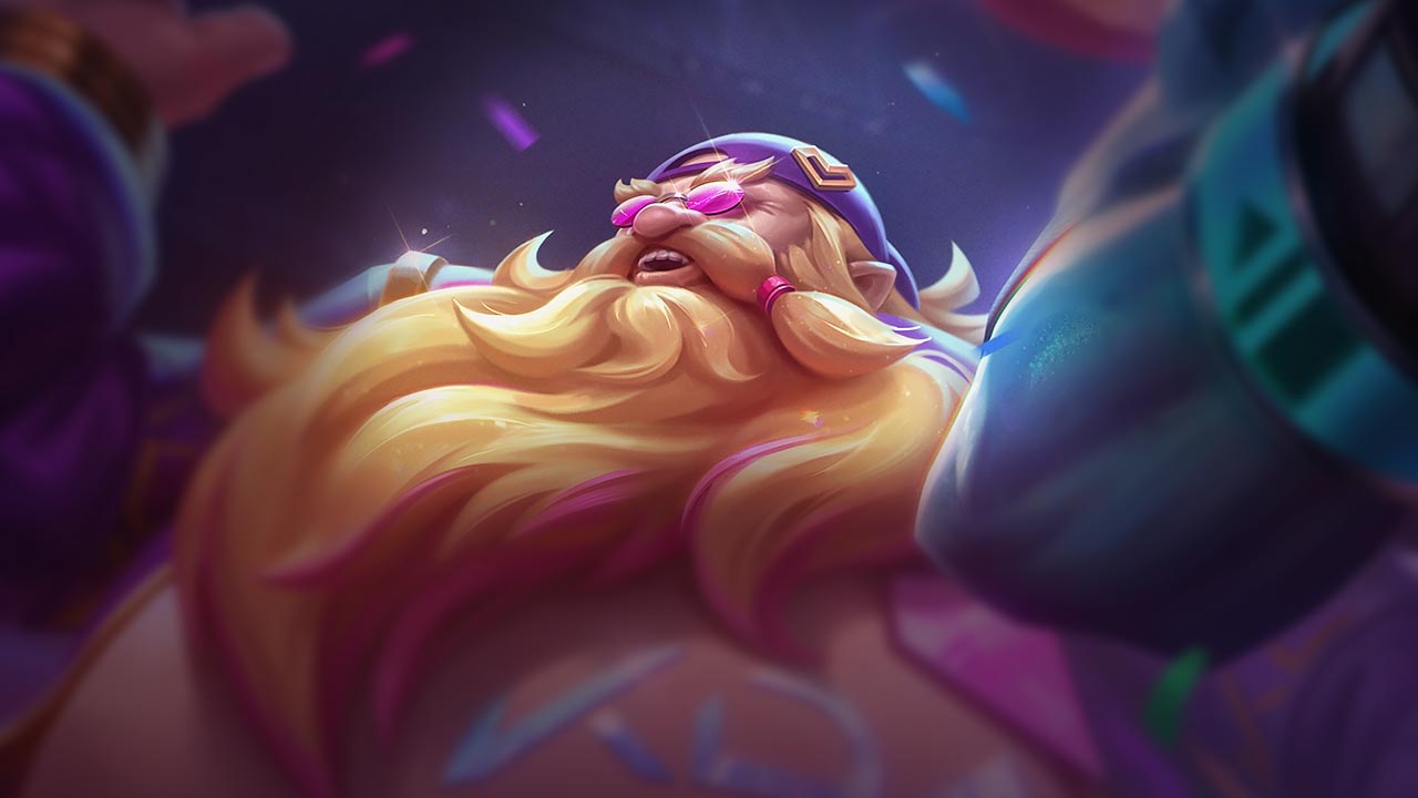 Splash-Art von Musikfan Gragas
