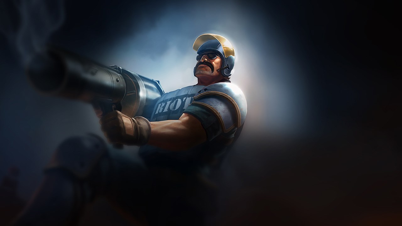 Splash-Art von Riot-Graves