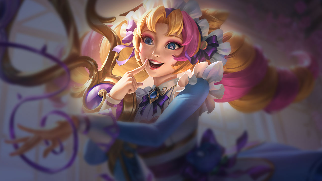 Splash-Art von Konditorei-Gwen