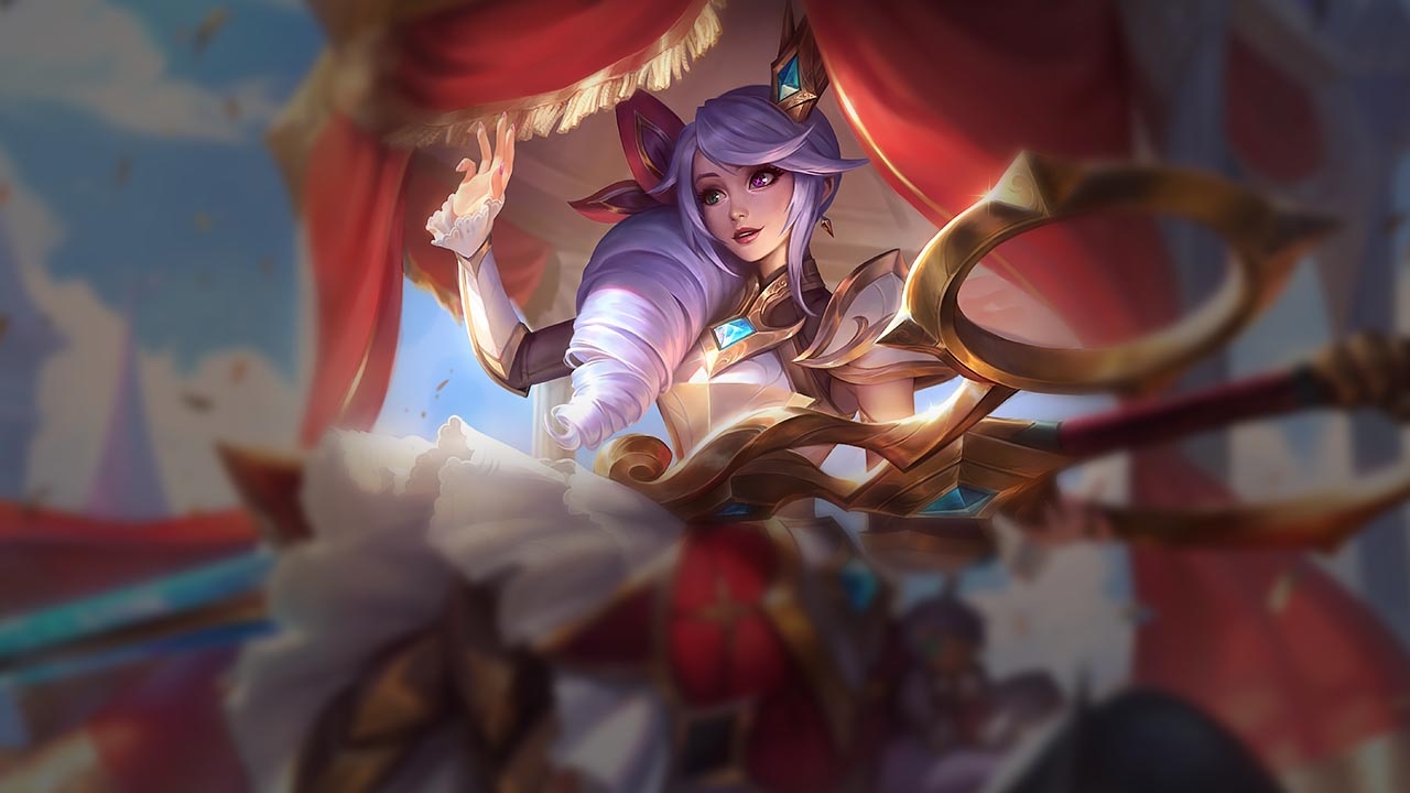 Splash-Art von Kriegerkönigin Gwen