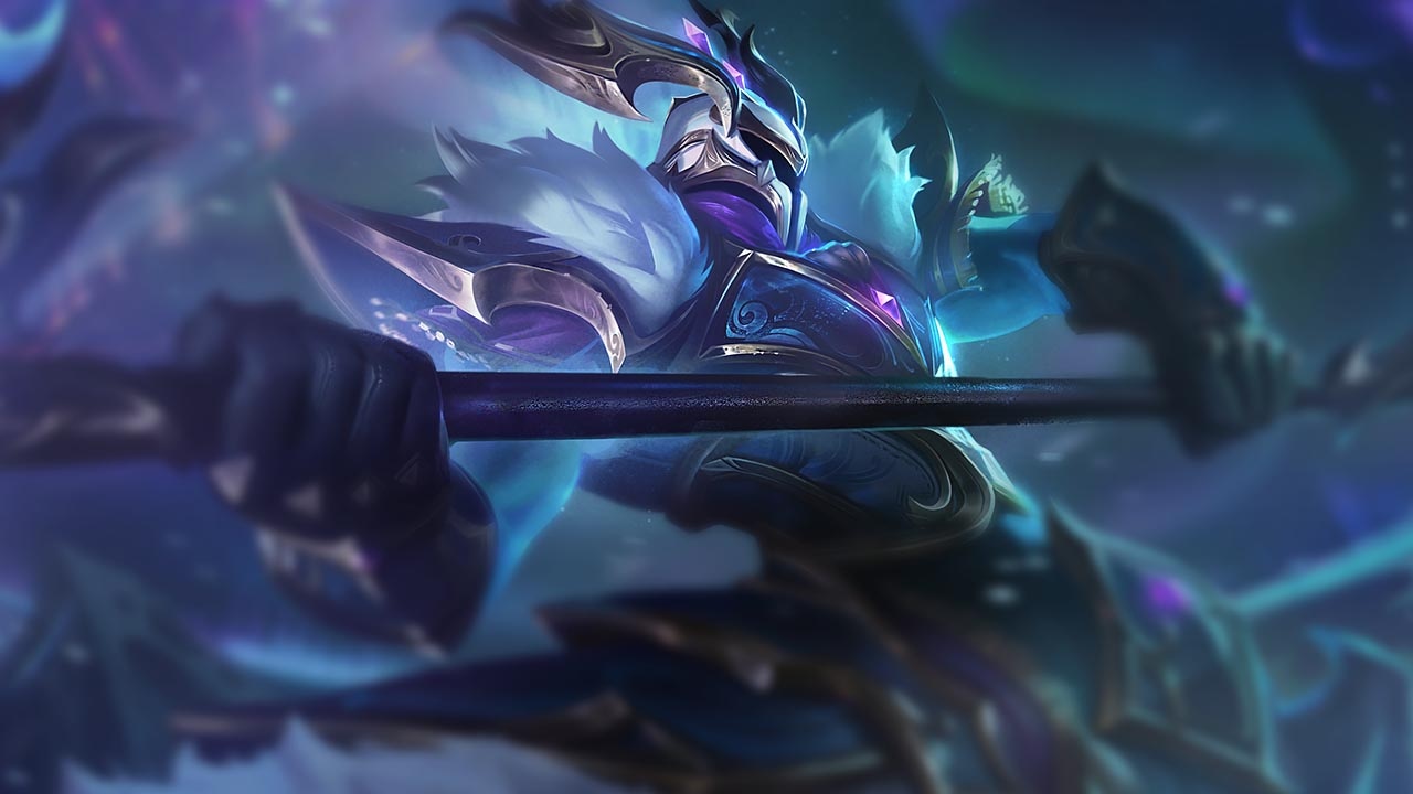 Splash-Art von Wintergeweihter Hecarim