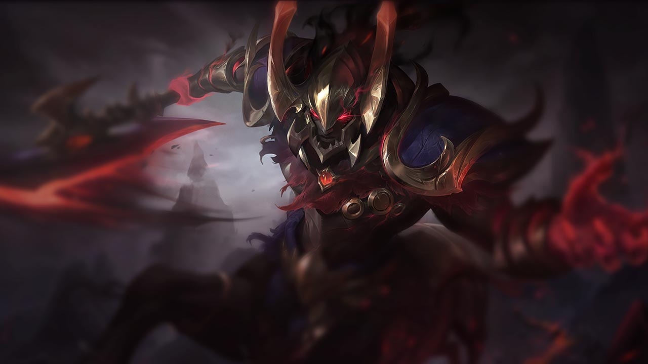 Splash-Art von Flammende Finsternis Hecarim