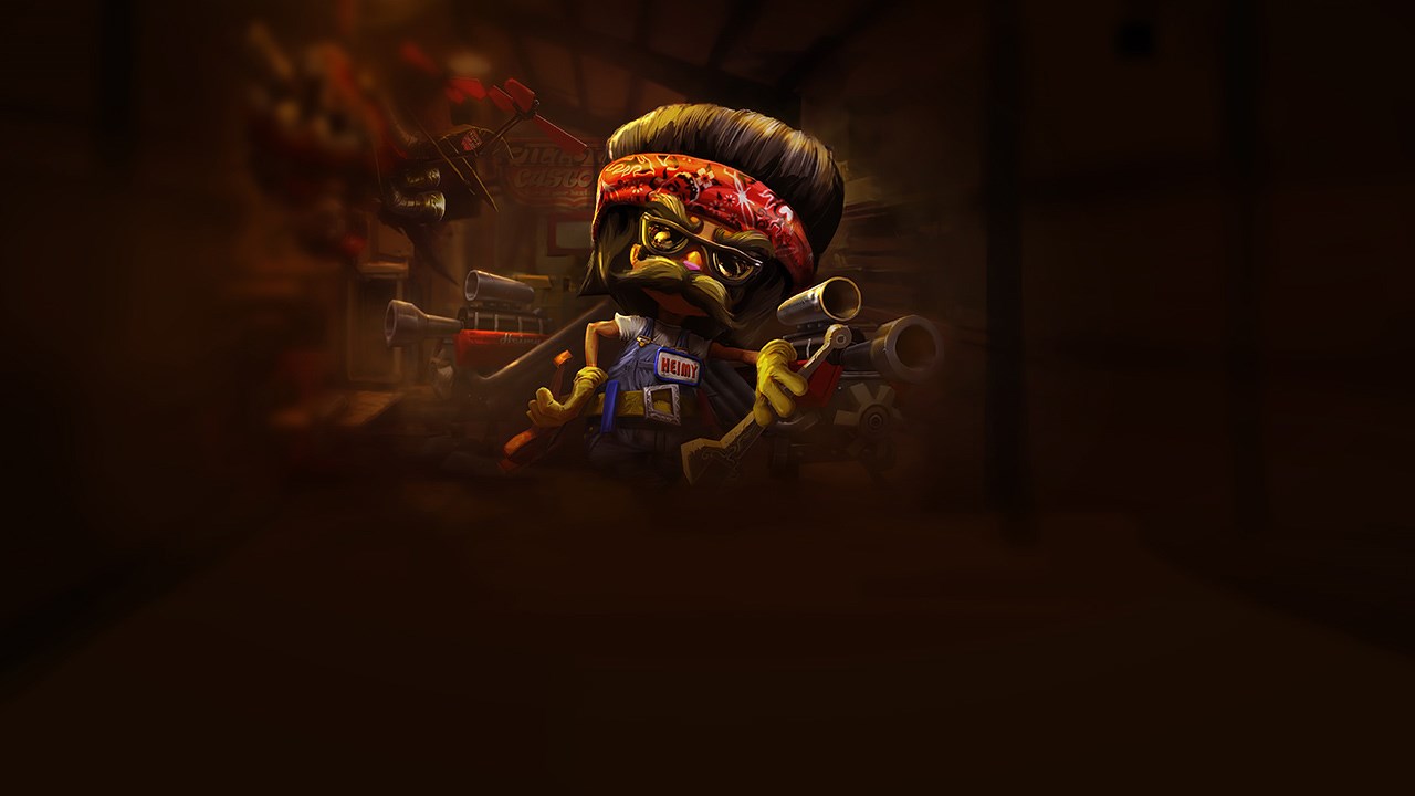Splash-Art von Piltover Customs-Heimerdinger