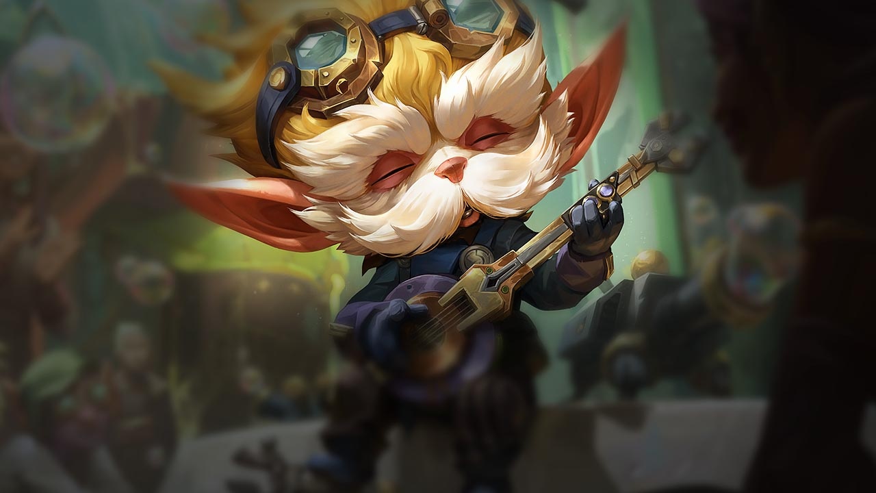 Splash-Art von Professor Heimerdinger (Arcane)