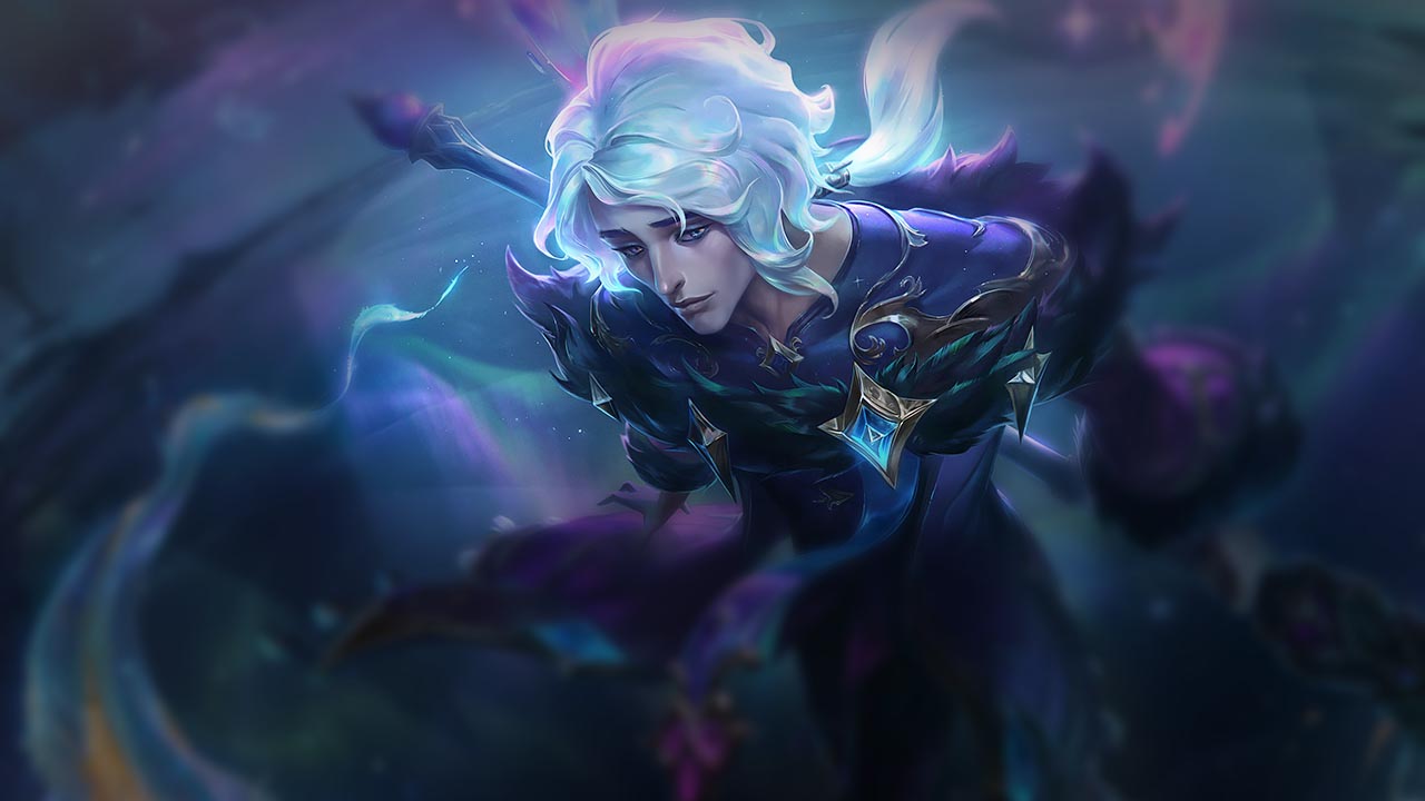 Splash-Art von Wintergeweihter Hwei