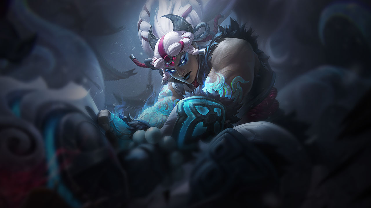Splash-Art von Schneemond-Illaoi