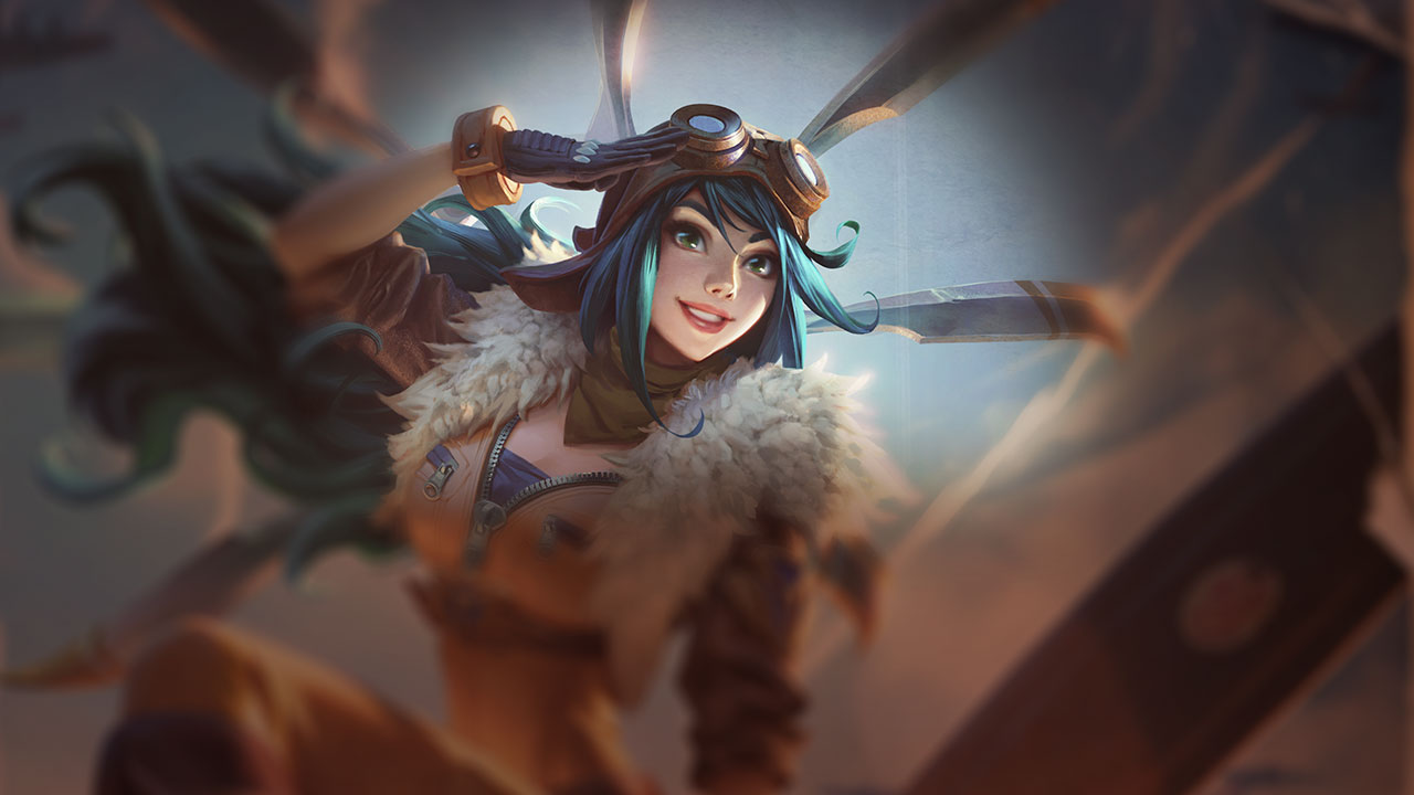 Splash-Art von Flieger-Irelia