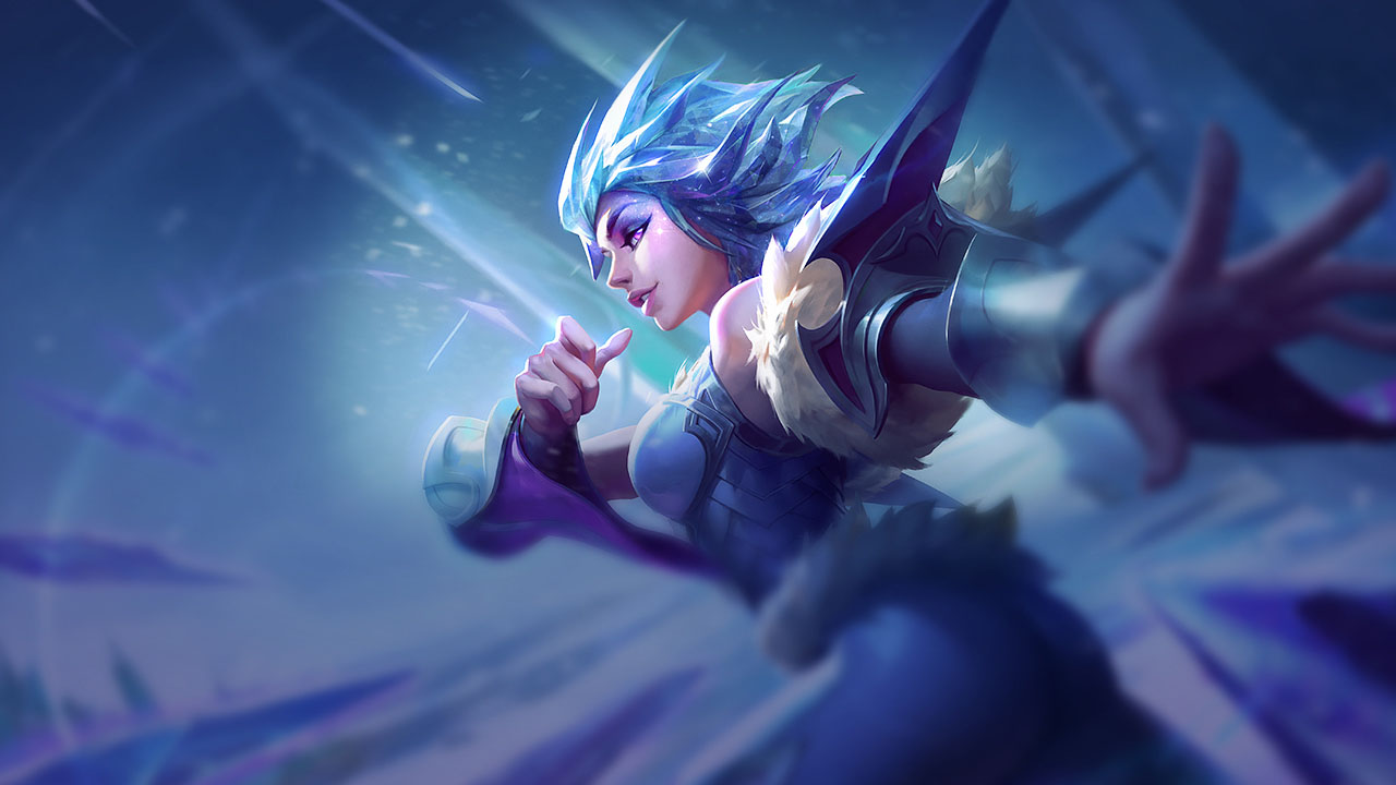 Splash-Art von Frostklingen-Irelia
