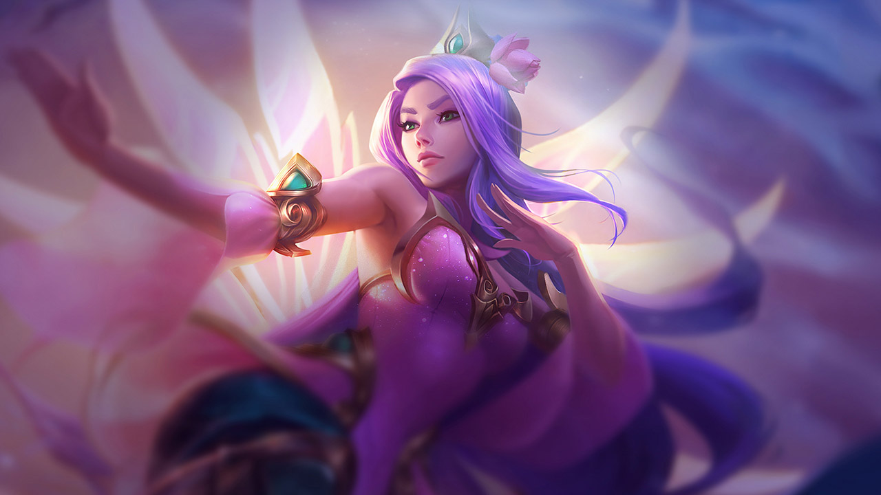 Splash-Art von Lotusorden-Irelia