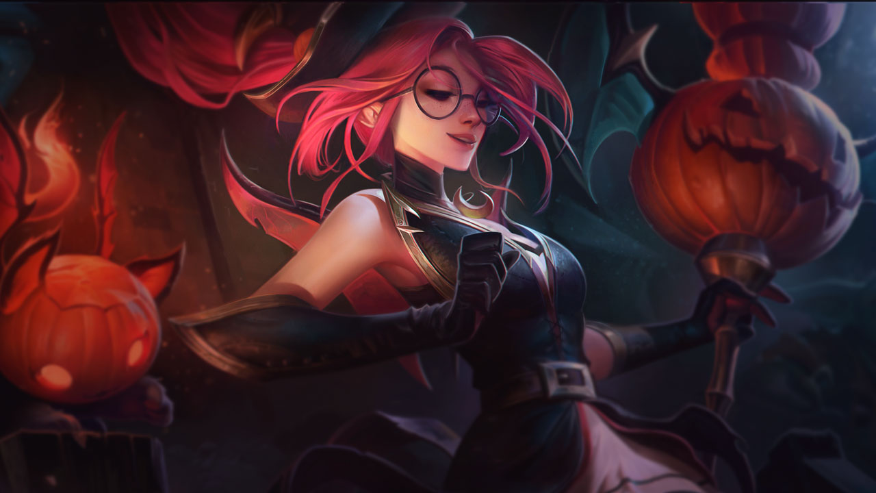 Splash-Art von Hexerei-Janna