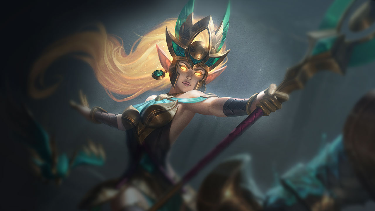 Splash-Art von Sandwächterin Janna