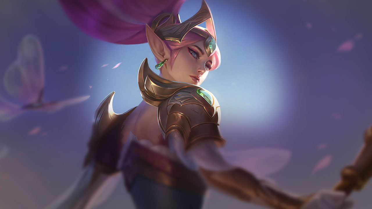 Splash-Art von Kriegerkönigin Janna