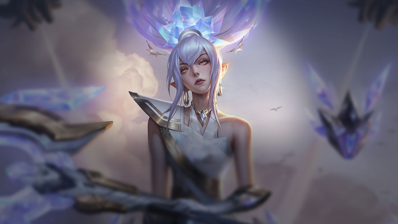 Splash-Art von Cyber-Halo-Janna (Prestige)