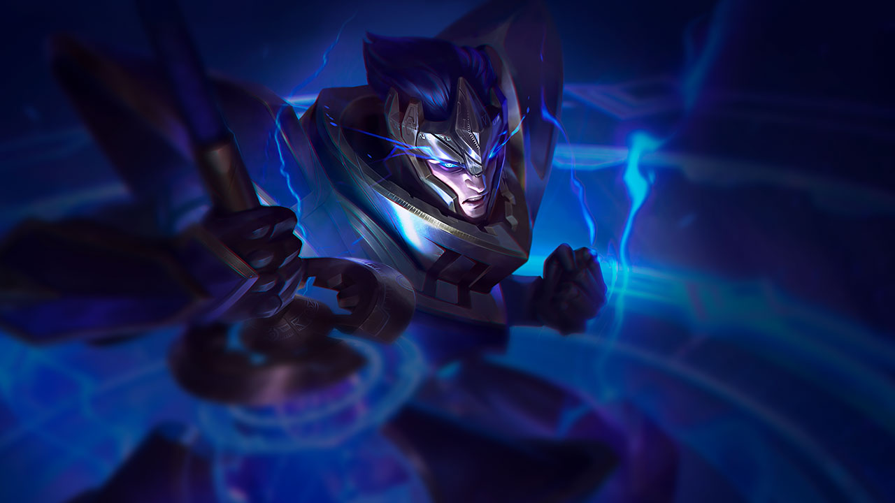 Splash-Art von Hextech-Jarvan IV.